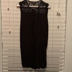 Black loft romper